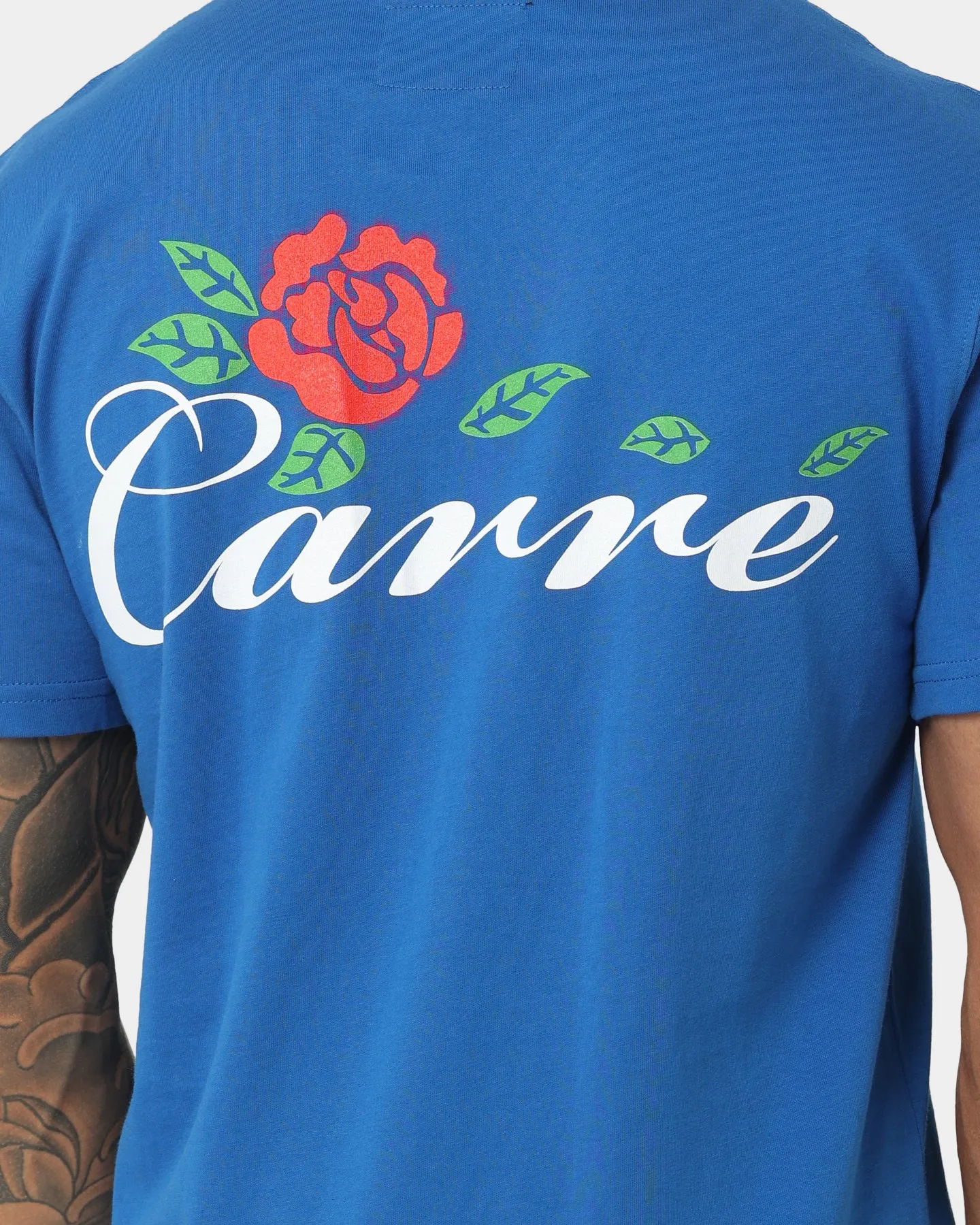 Carré LA Rose T-Shirt Blue