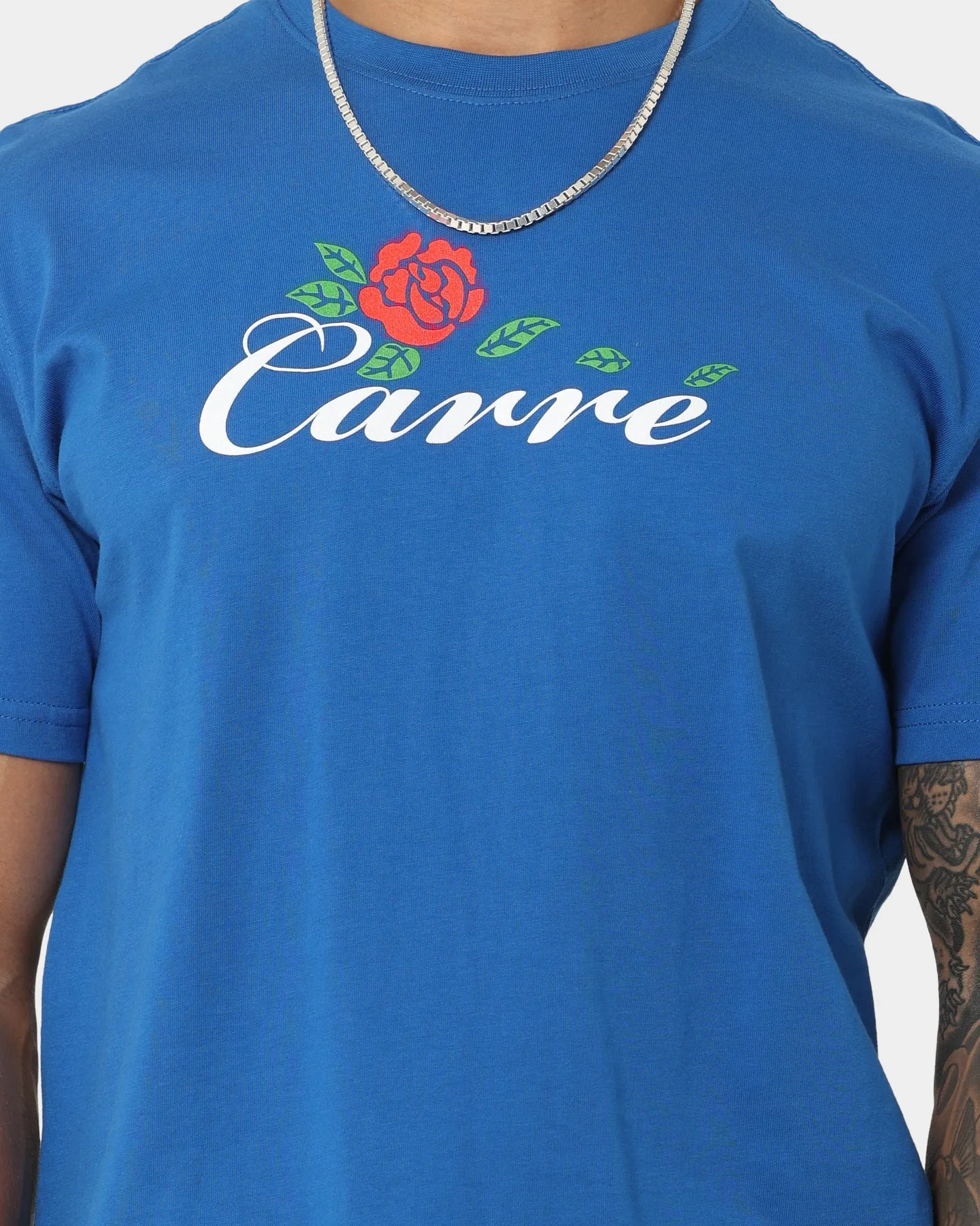 Carré LA Rose T-Shirt Blue
