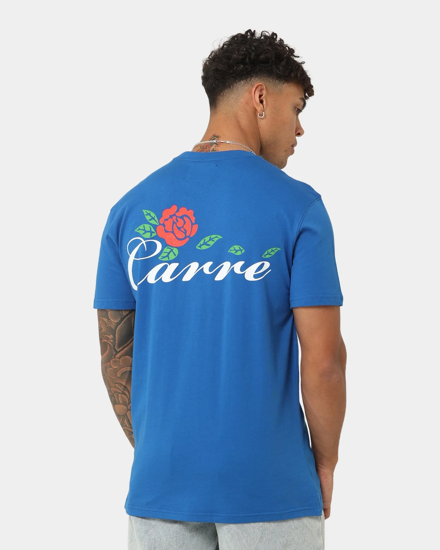 Carré LA Rose T-Shirt Blue
