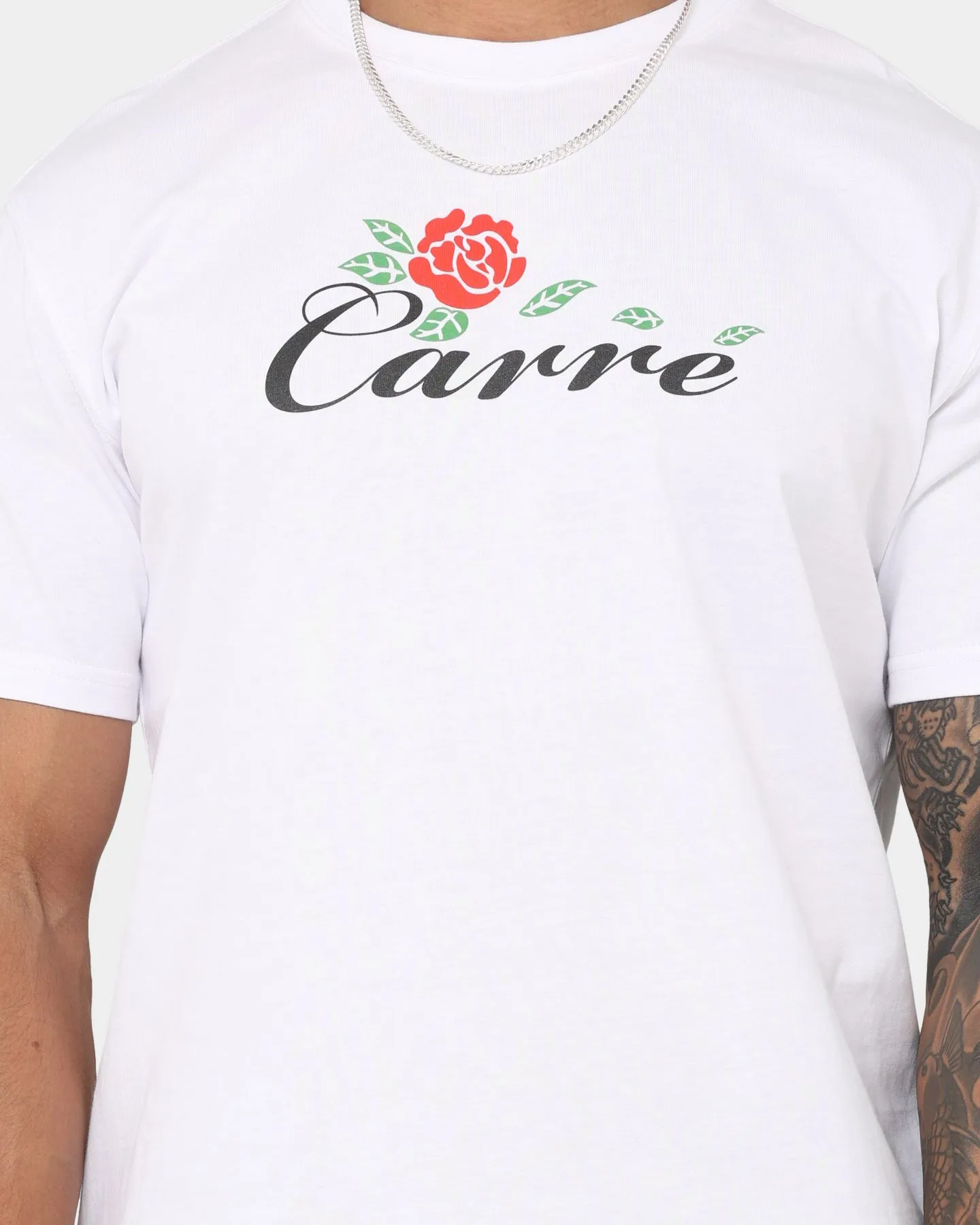 Carré LA Rose T-Shirt White