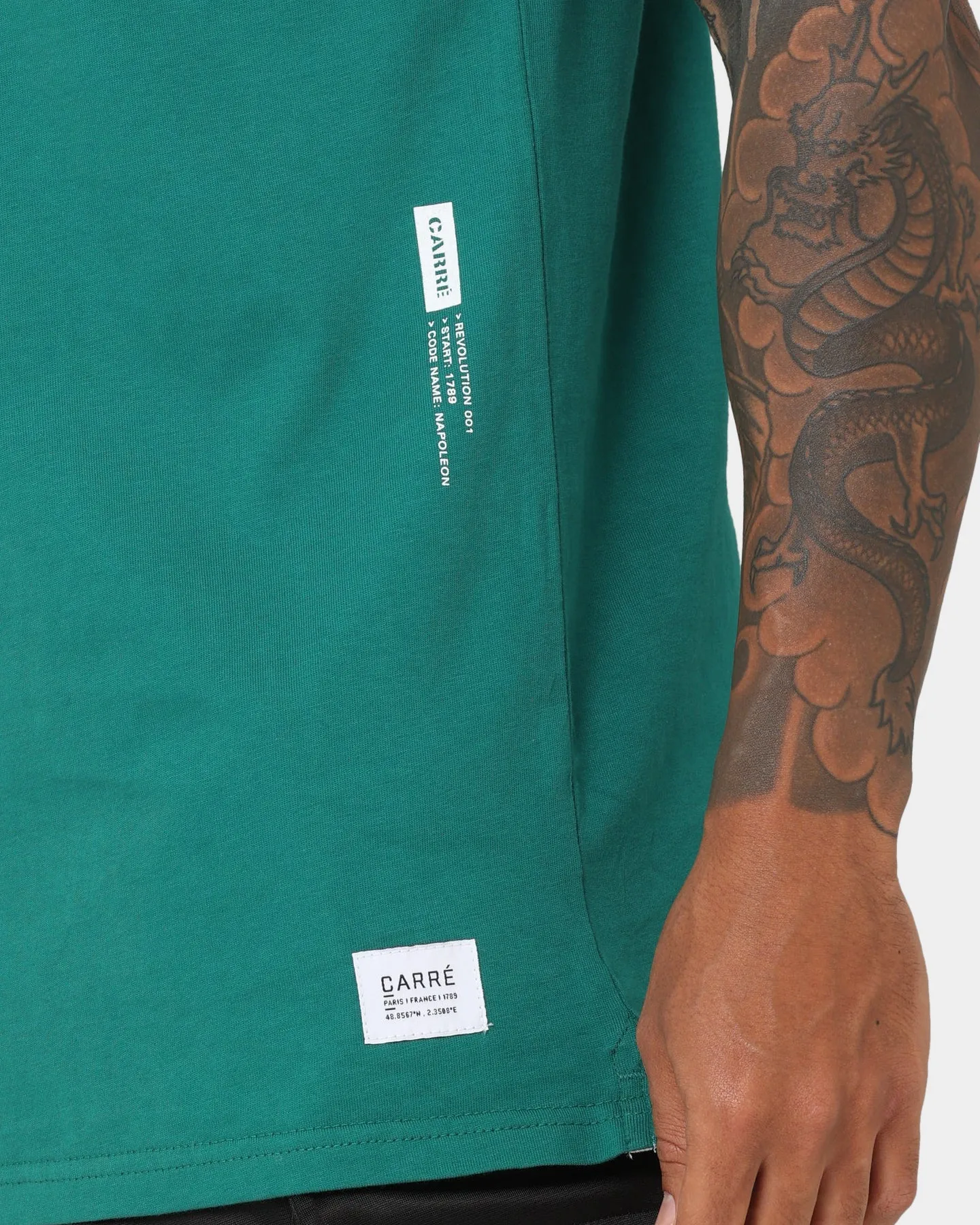 Carré Tower Classique T-Shirt Deep Teal