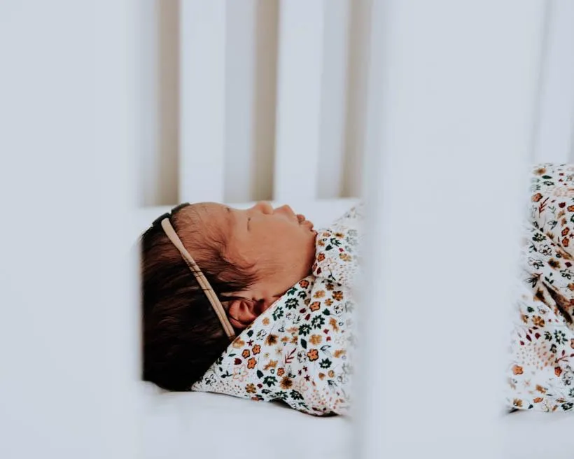 Cotton Muslin Swaddle (Pressed Petals)