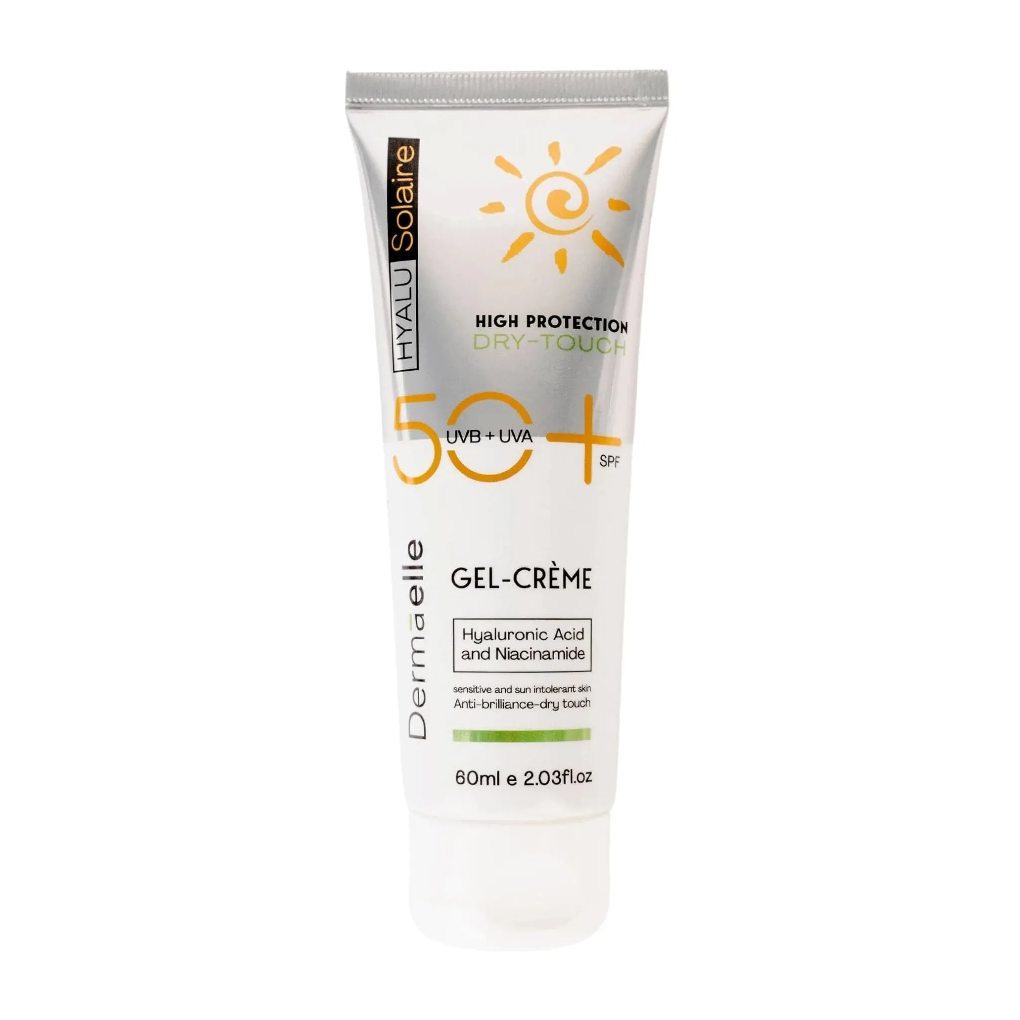 Dermaelle Hyalusolaire SPF 50  Gel-Creme - 60ml