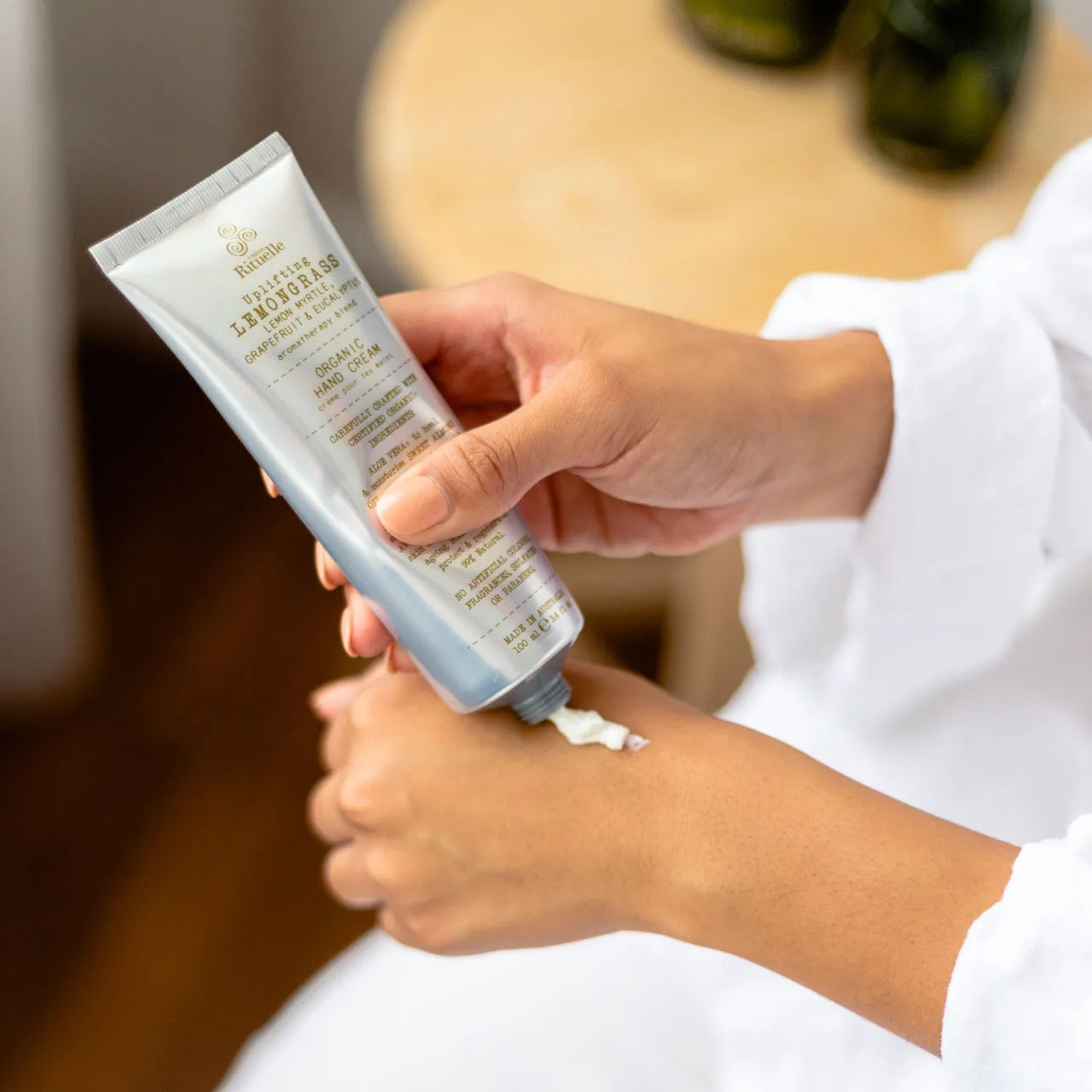 Flourish Organics Lemongrass, Lemon Myrtle, Grapefruit & Eucalyptus Organic Hand Cream