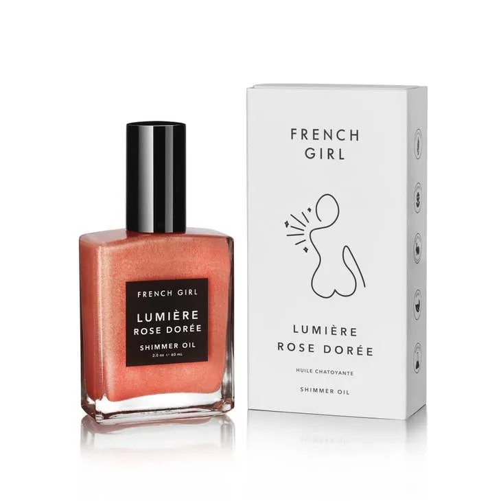 French Girl Rose Doree Rose Gold Shimmer Oil