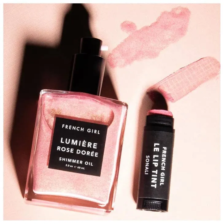 French Girl Rose Doree Rose Gold Shimmer Oil