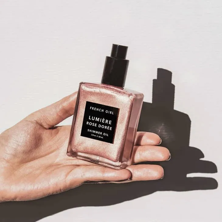 French Girl Rose Doree Rose Gold Shimmer Oil