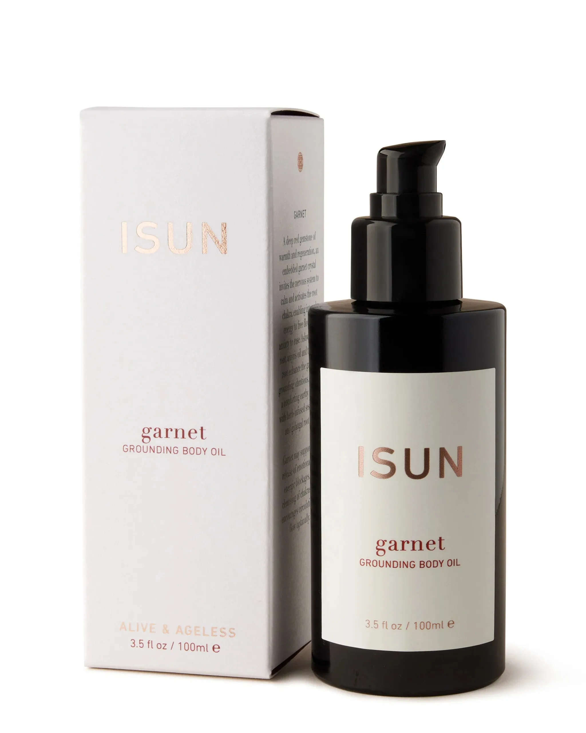 Garnet / Grounding Body Oil
