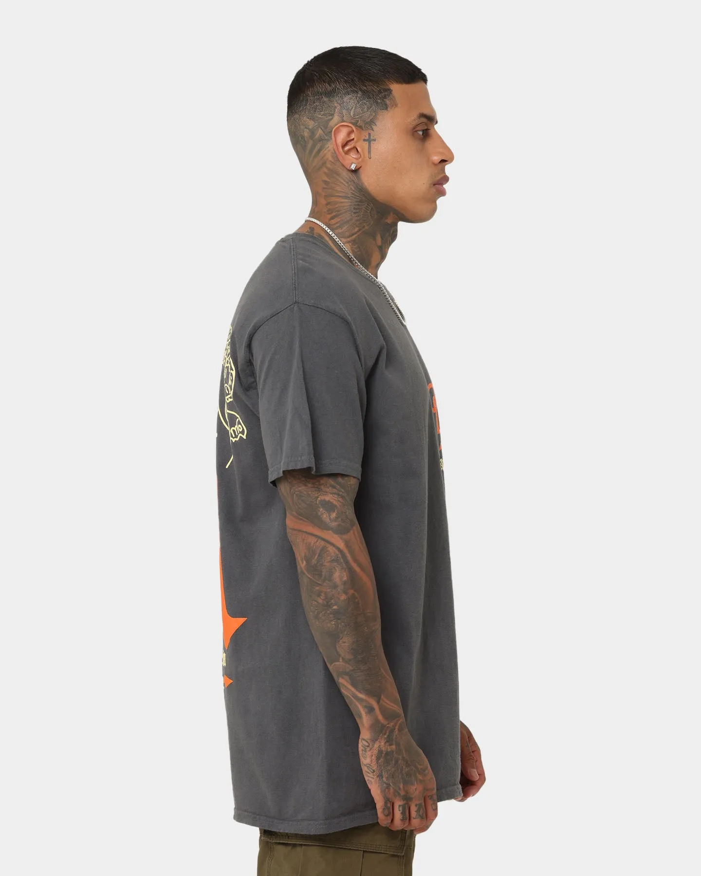 Goat Crew Club Nirvana T-Shirt Off Black