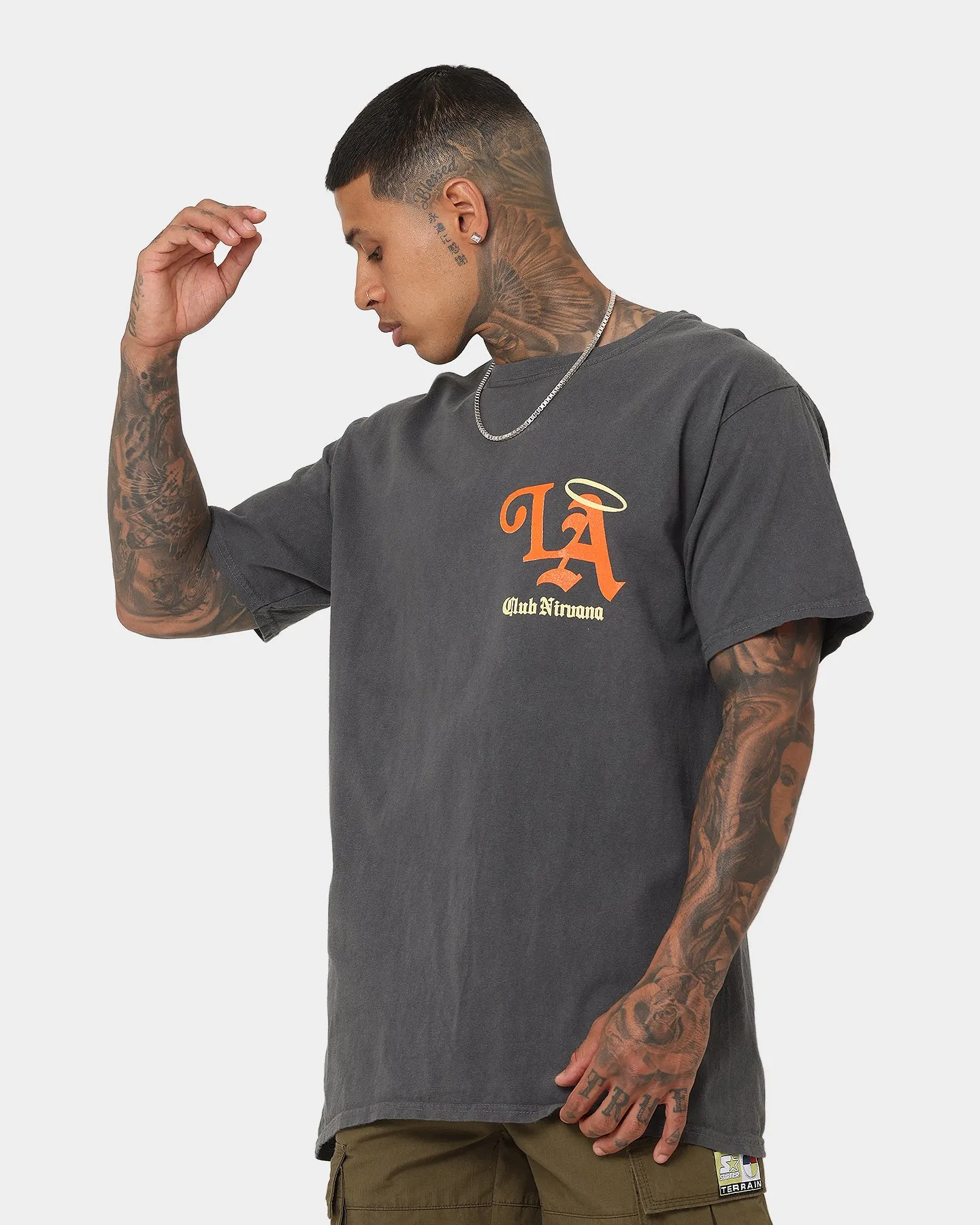 Goat Crew Club Nirvana T-Shirt Off Black