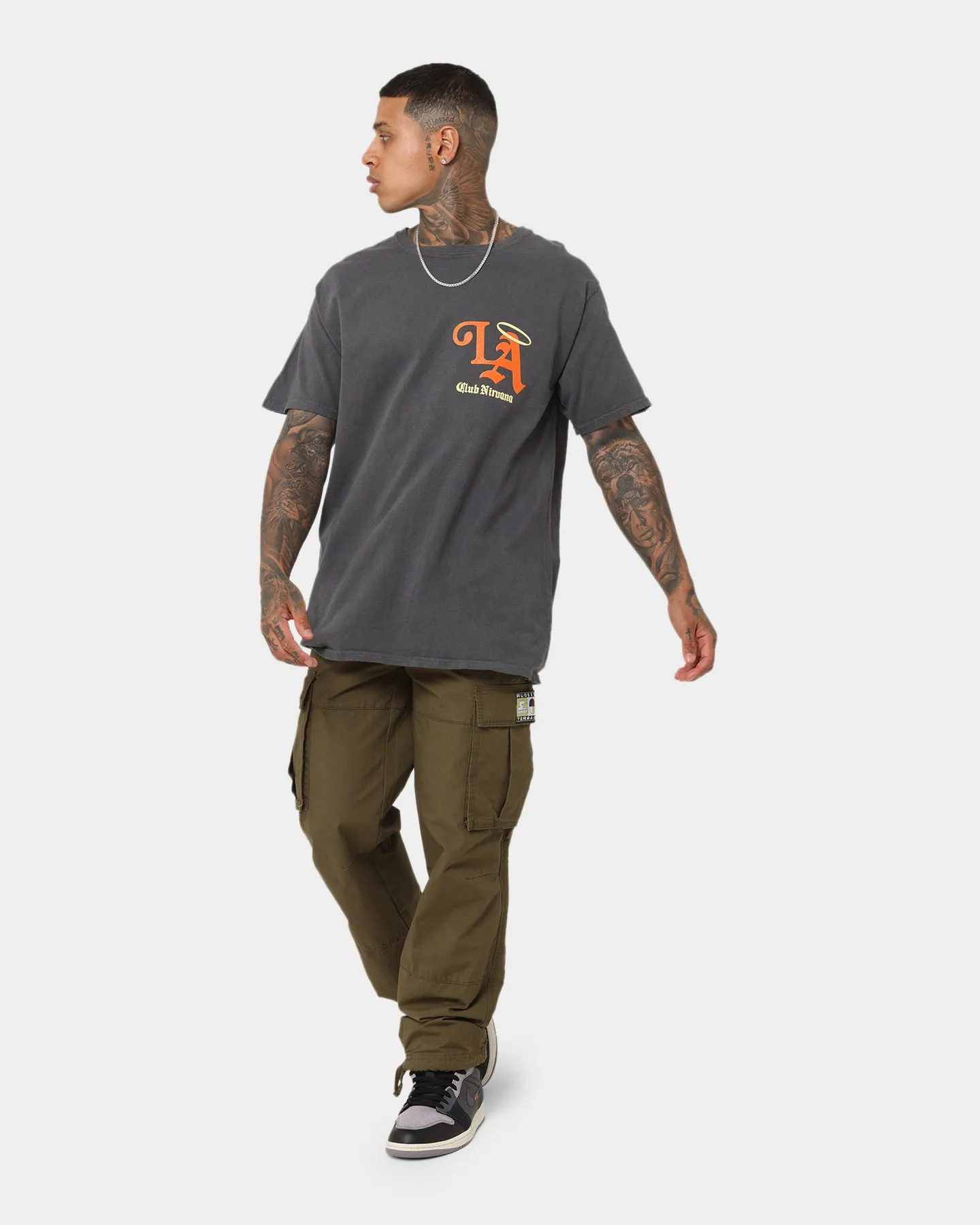 Goat Crew Club Nirvana T-Shirt Off Black