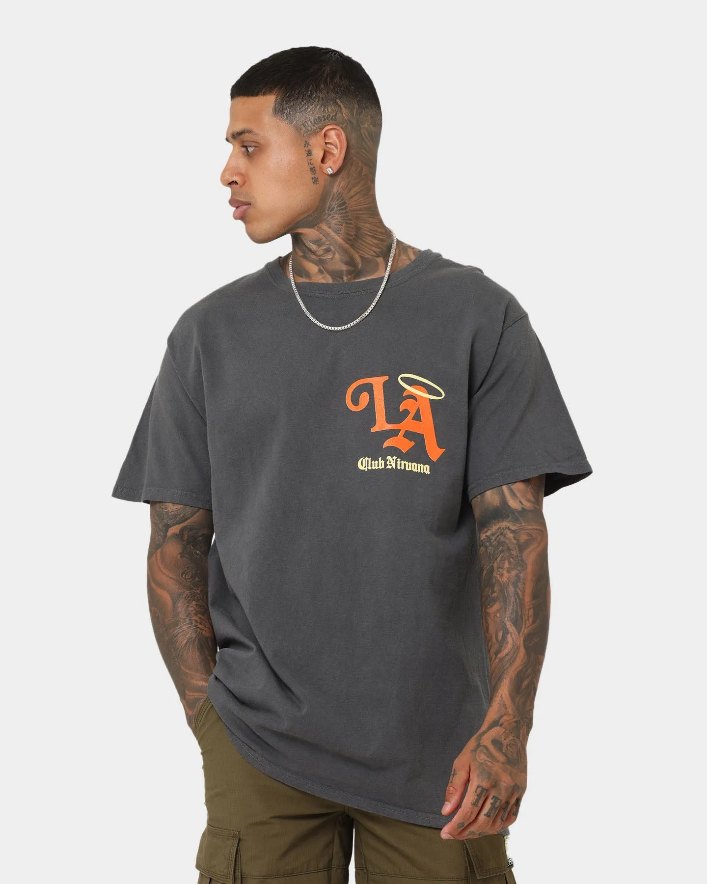 Goat Crew Club Nirvana T-Shirt Off Black