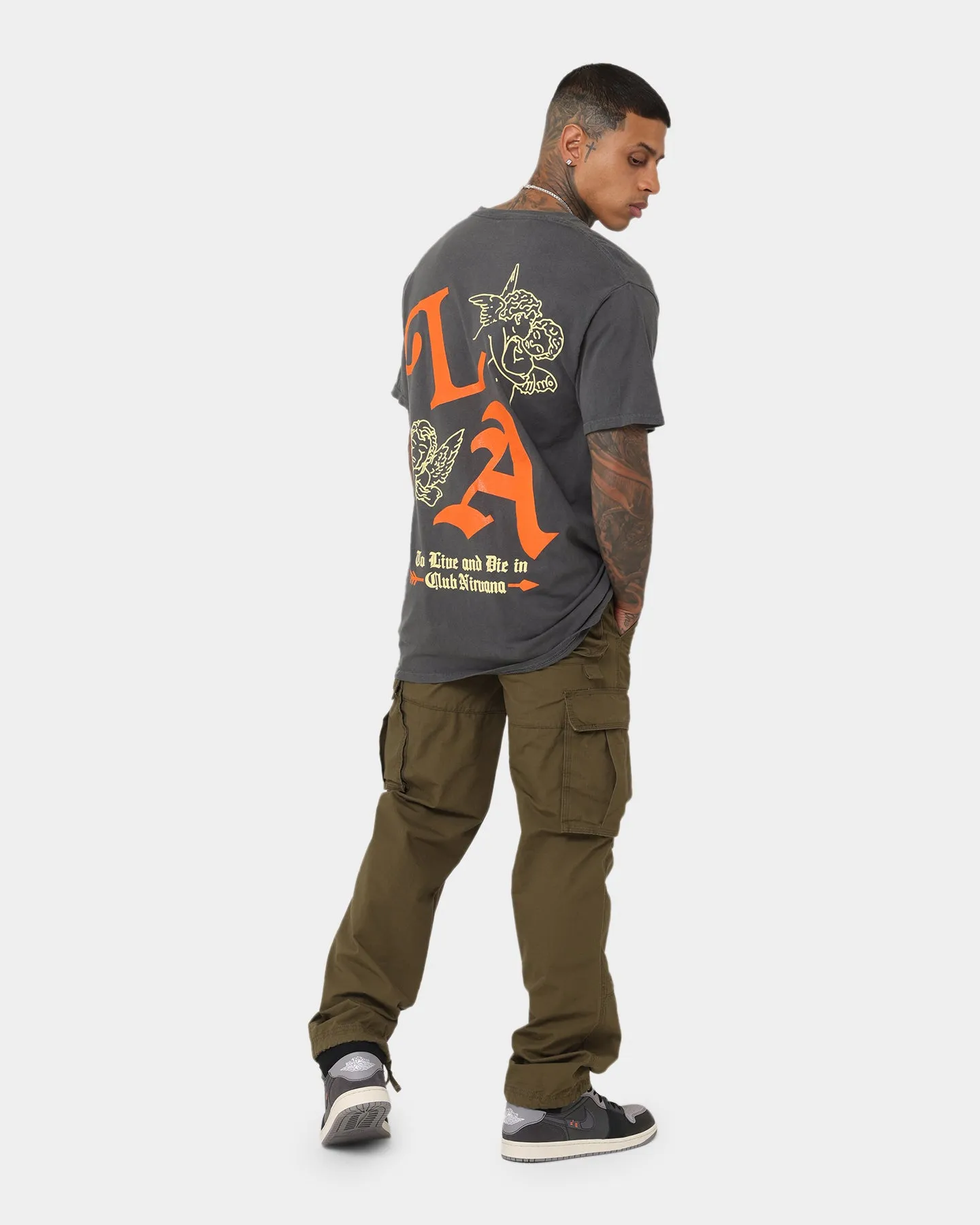Goat Crew Club Nirvana T-Shirt Off Black