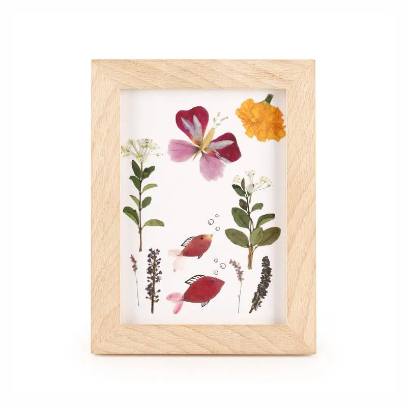 Huckleberry Pressed Flower Frame