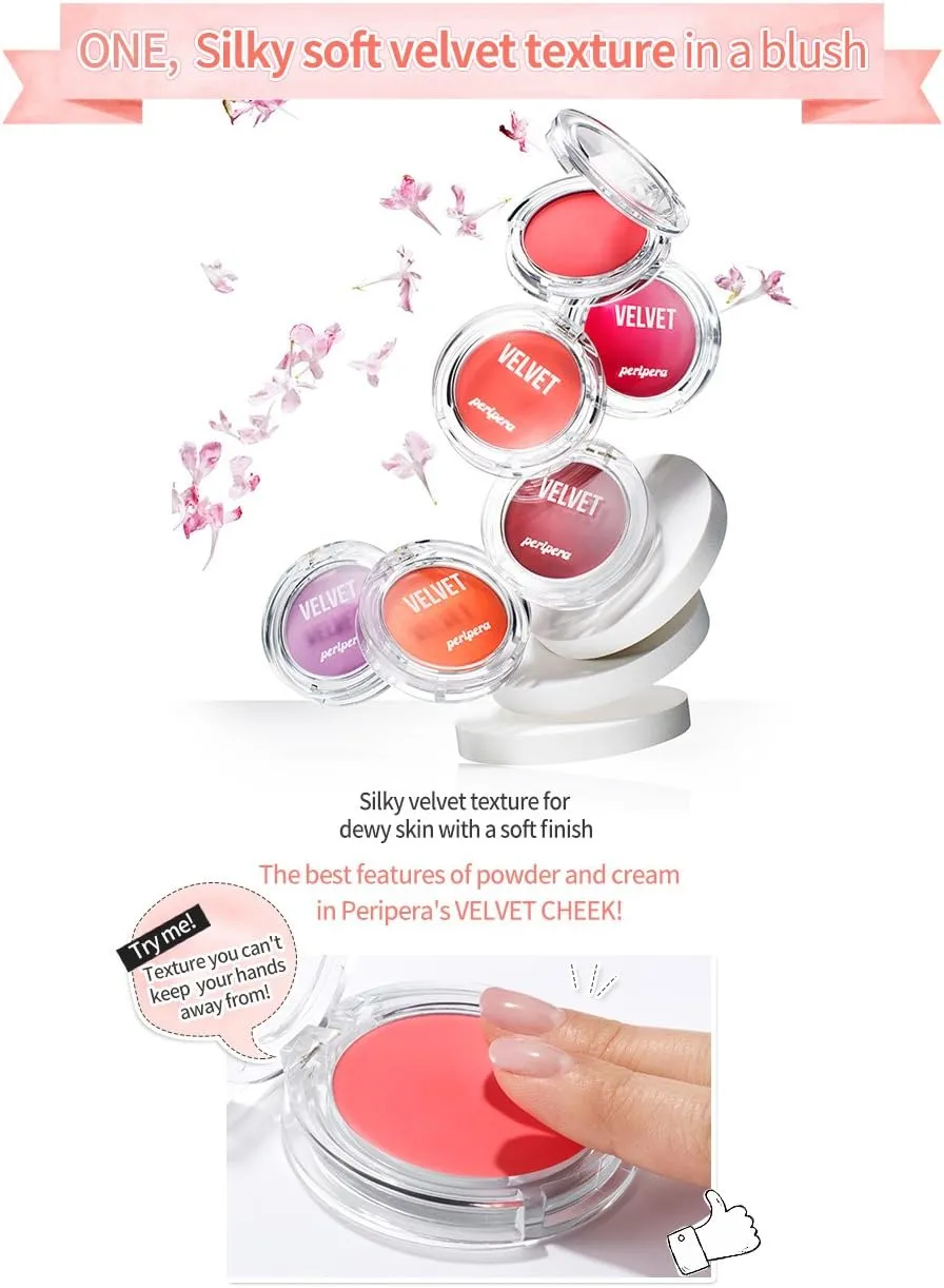 Peripera Pure Blushed Velvet Cheek,