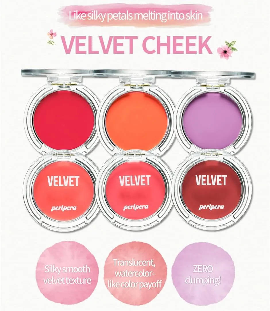 Peripera Pure Blushed Velvet Cheek,