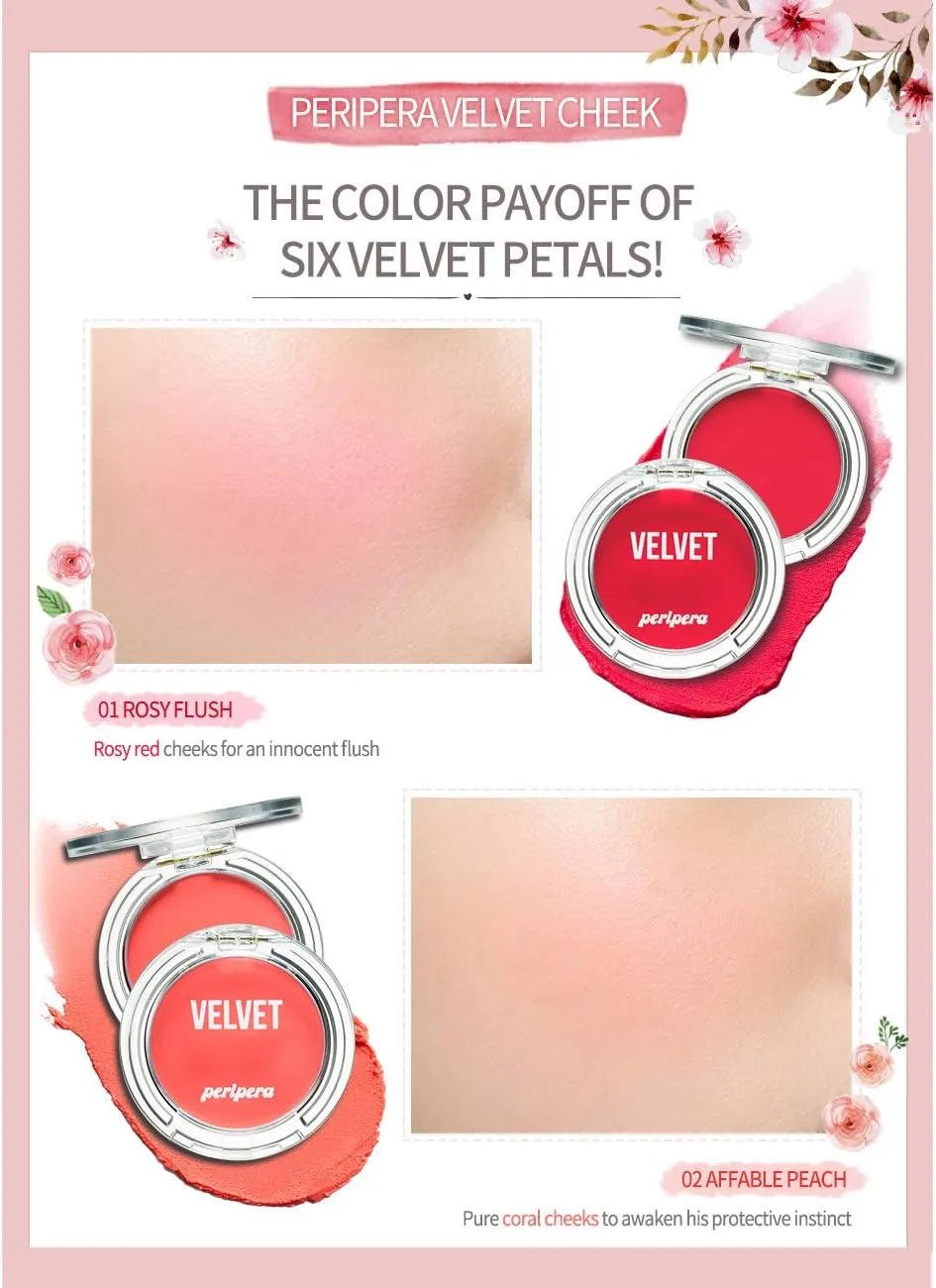 Peripera Pure Blushed Velvet Cheek,