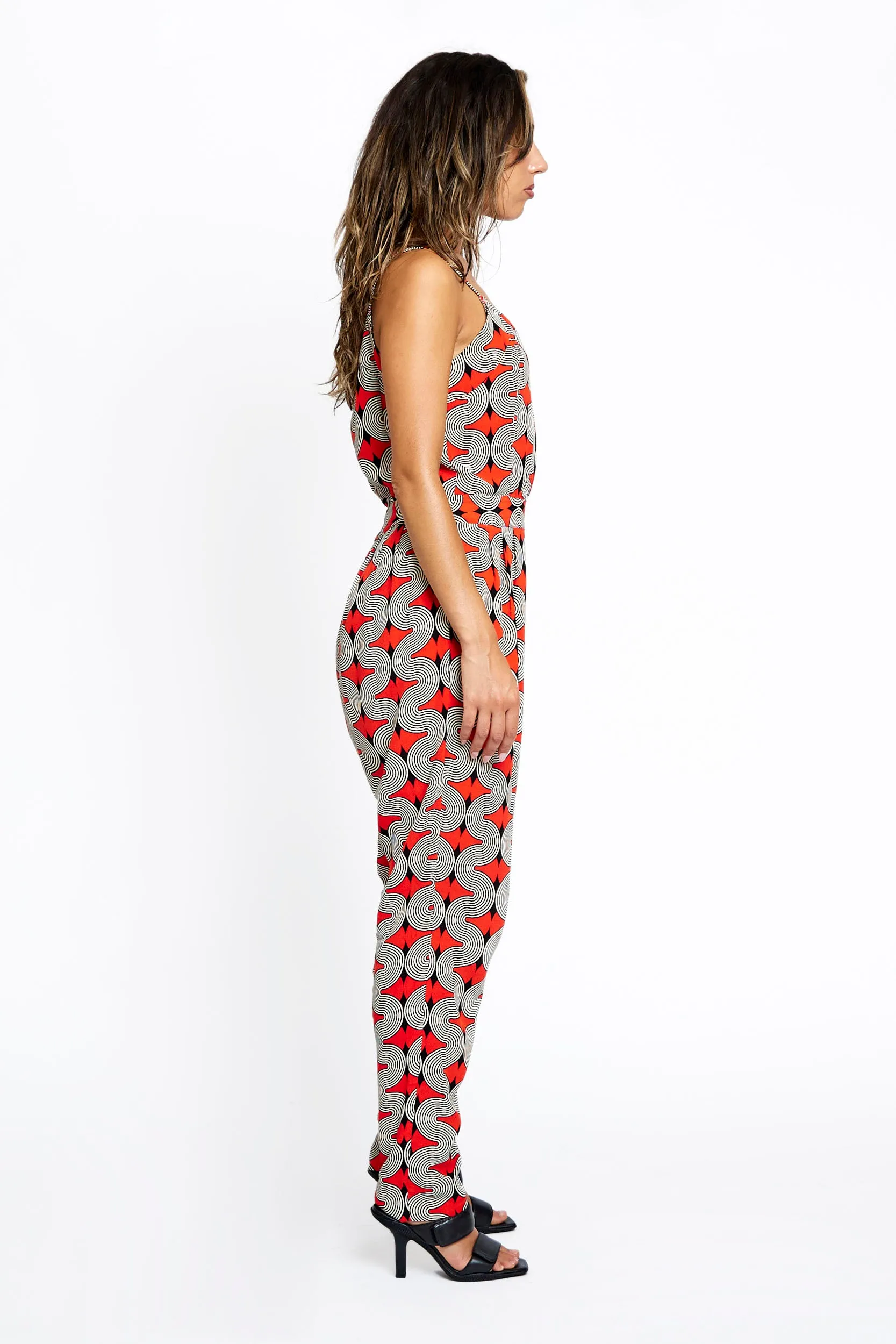 Pompie Jumpsuit - Pompie Coral