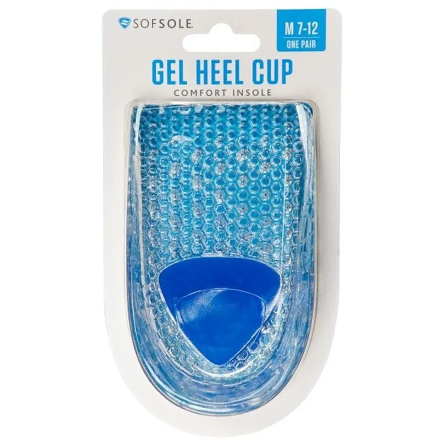 Sofsole Mens Gel Heel Cup