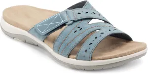 Summer Slippers for Women Casual Hollow Out Slides Comfy Flat Sandals Buckle Beach Vacation Slipper Shoes